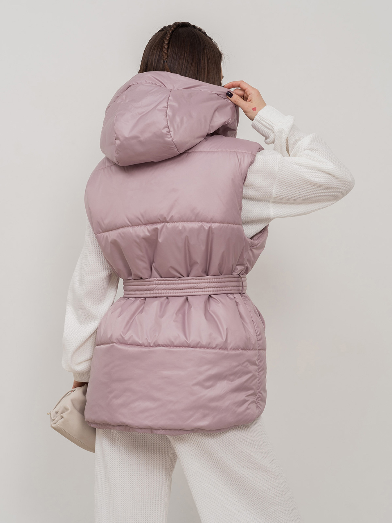 Жилет с утеплителем ISSA Plus модель SA-505_розовый Фото