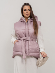 Жилет с утеплителем ISSA Plus модель SA-505_розовый Фото