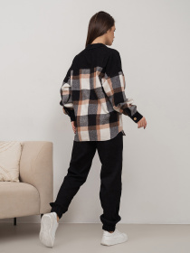 Костюм ISSA Plus модель SA-511_черный Фото