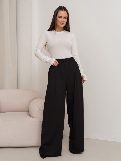 Палаццо ISSA Plus модель 14442_черный Фото