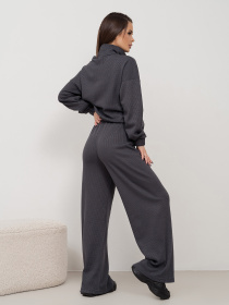 Спортивный костюм ISSA Plus модель 14445_серый Фото