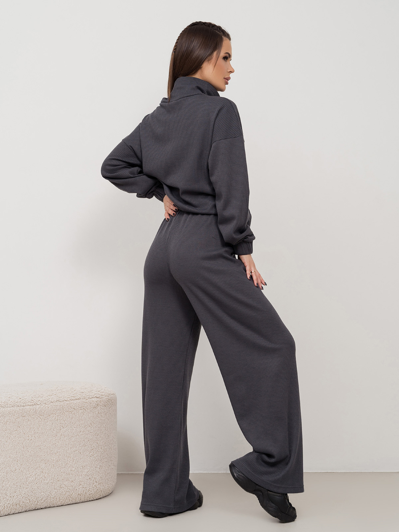 Спортивный костюм ISSA Plus модель 14445_серый Фото