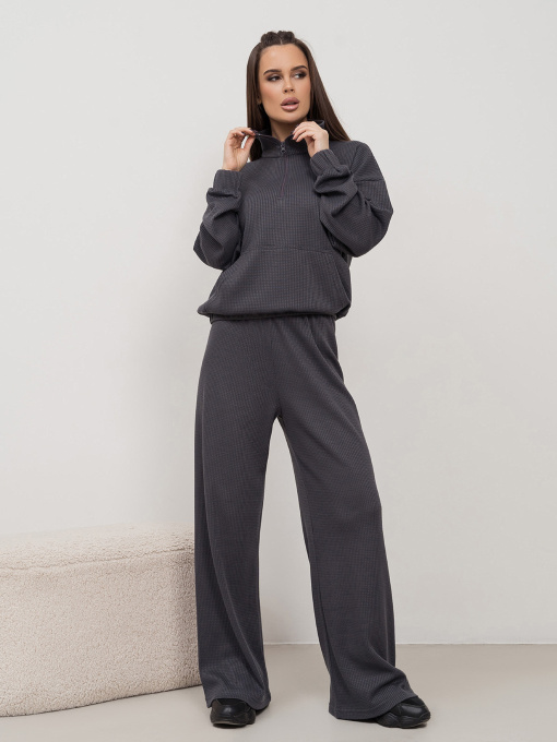 Спортивный костюм ISSA Plus модель 14445_серый Фото