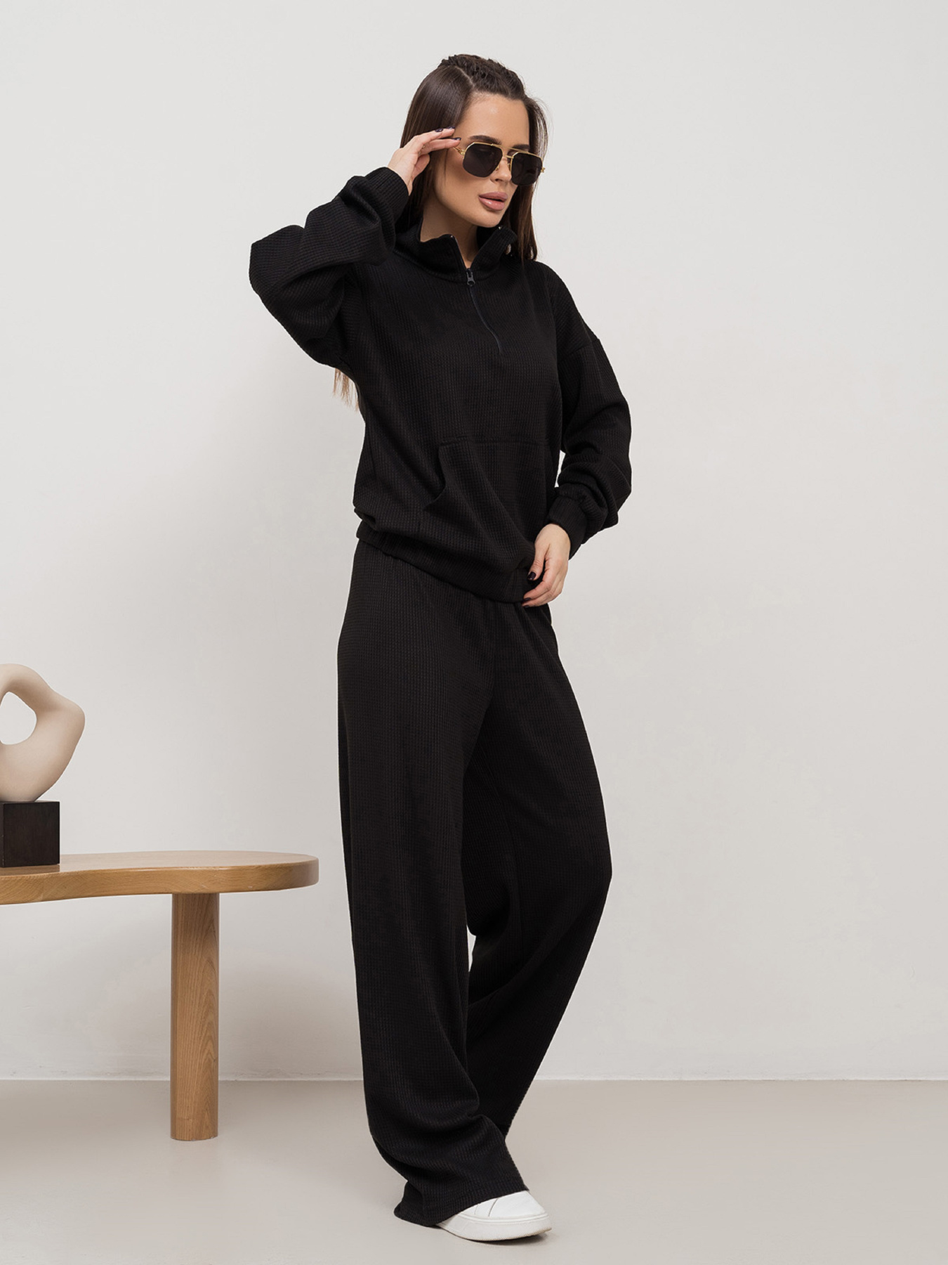 Спортивний костюм ISSA Plus модель 14445_черный Фото