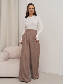 Палаццо ISSA Plus модель 14455_коричневый Фото