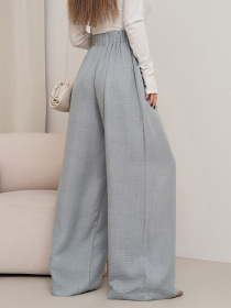 Брюки палаццо ISSA Plus модель 14455_серый Фото