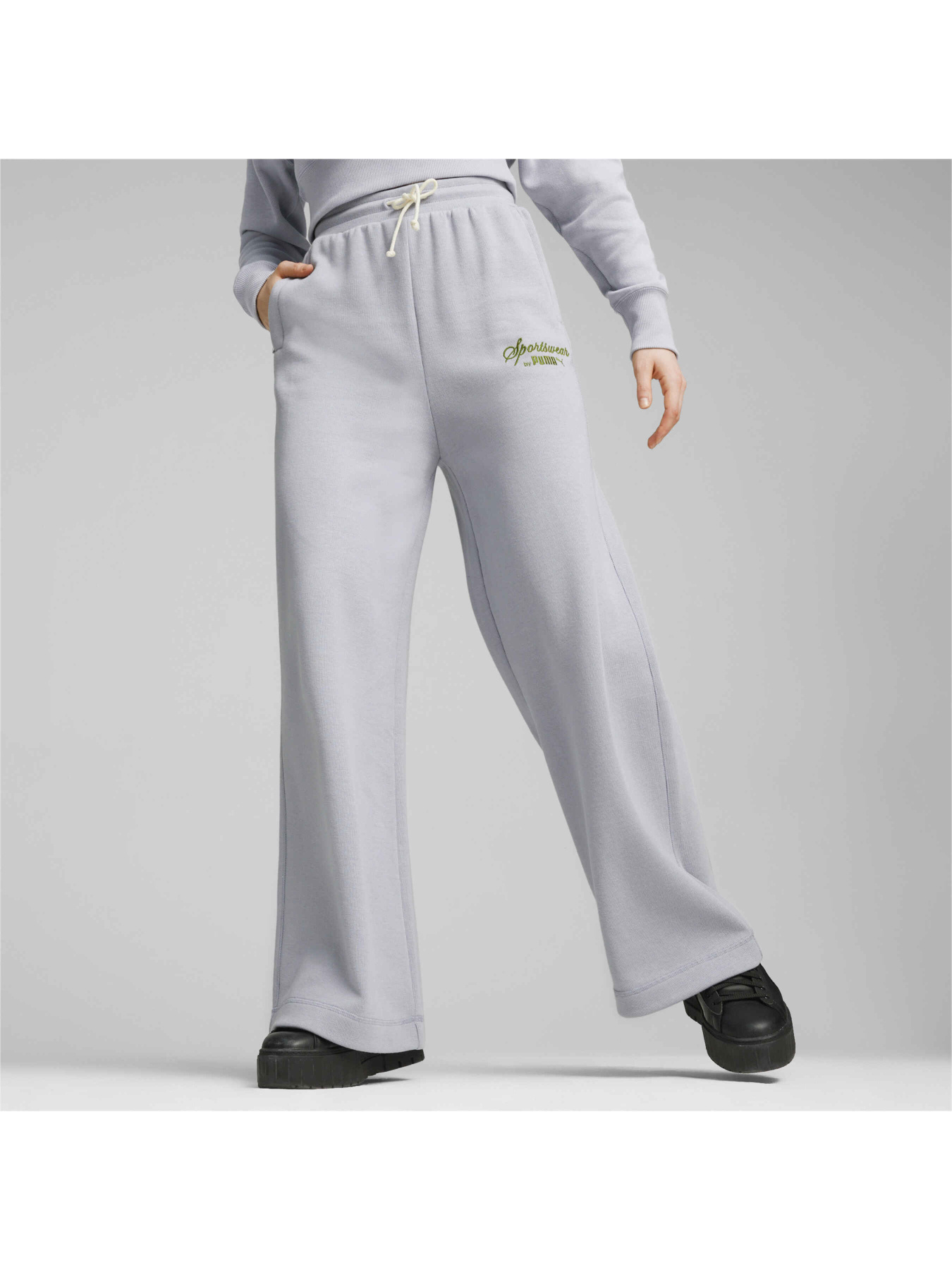 Штаны спортивные PUMA Classics+ Relaxed Sweatpants модель 624274 Фото