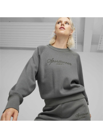 Свитшот PUMA Classics+ Relaxed Crew модель 624289 Фото