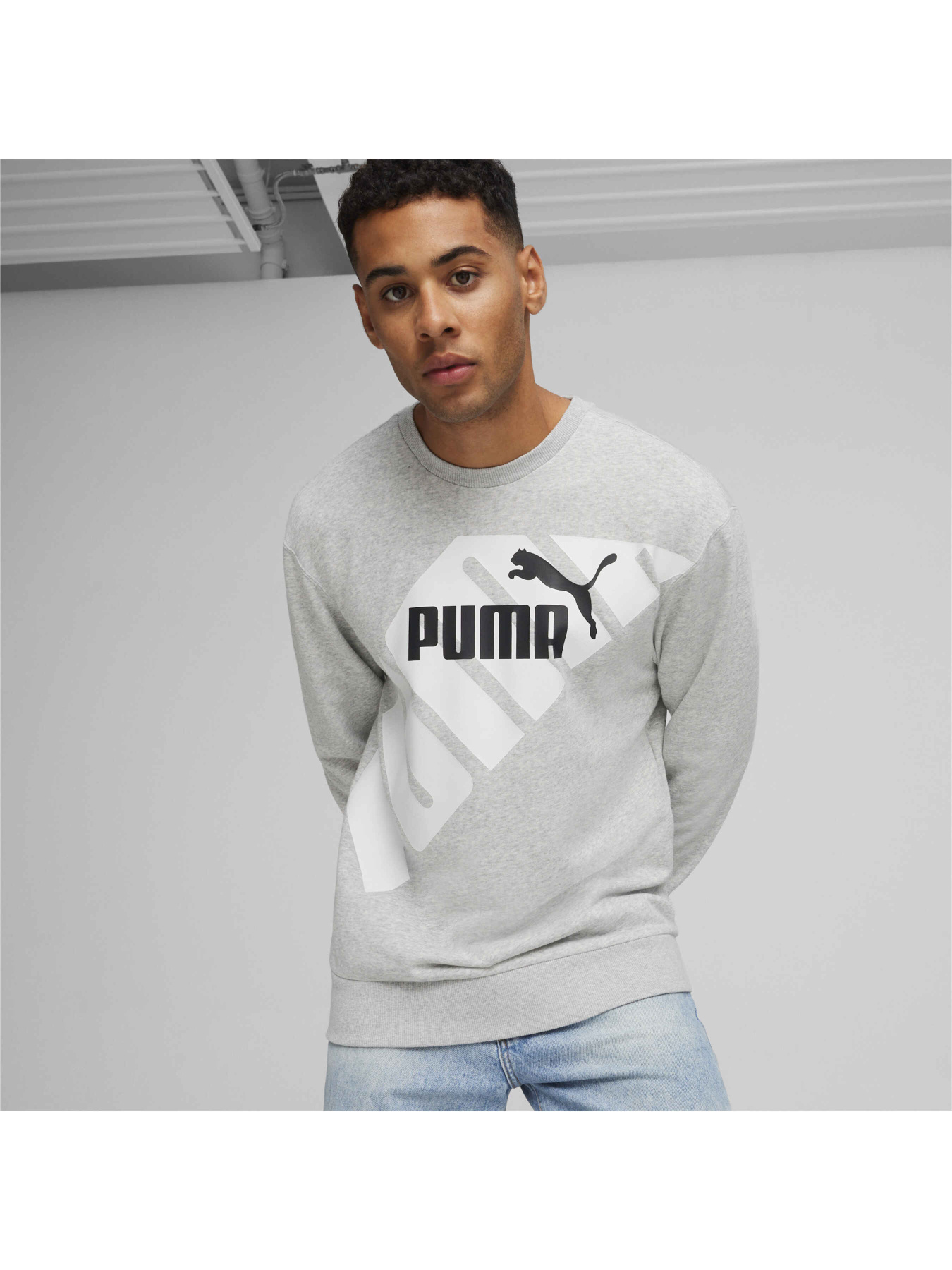 Свитшот PUMA Power Graphic Crew модель 678961 Фото