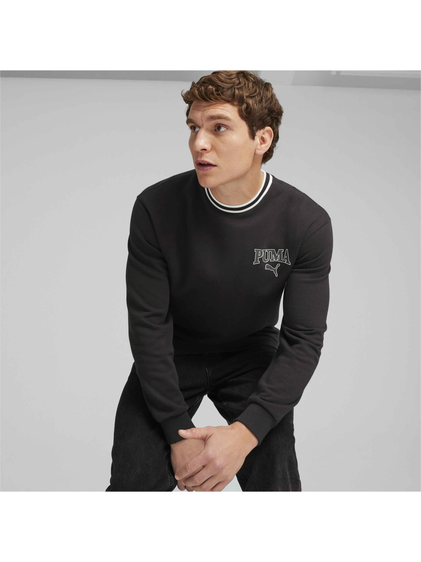 Кофта спортивная PUMA Squad Crew модель 678970 Фото