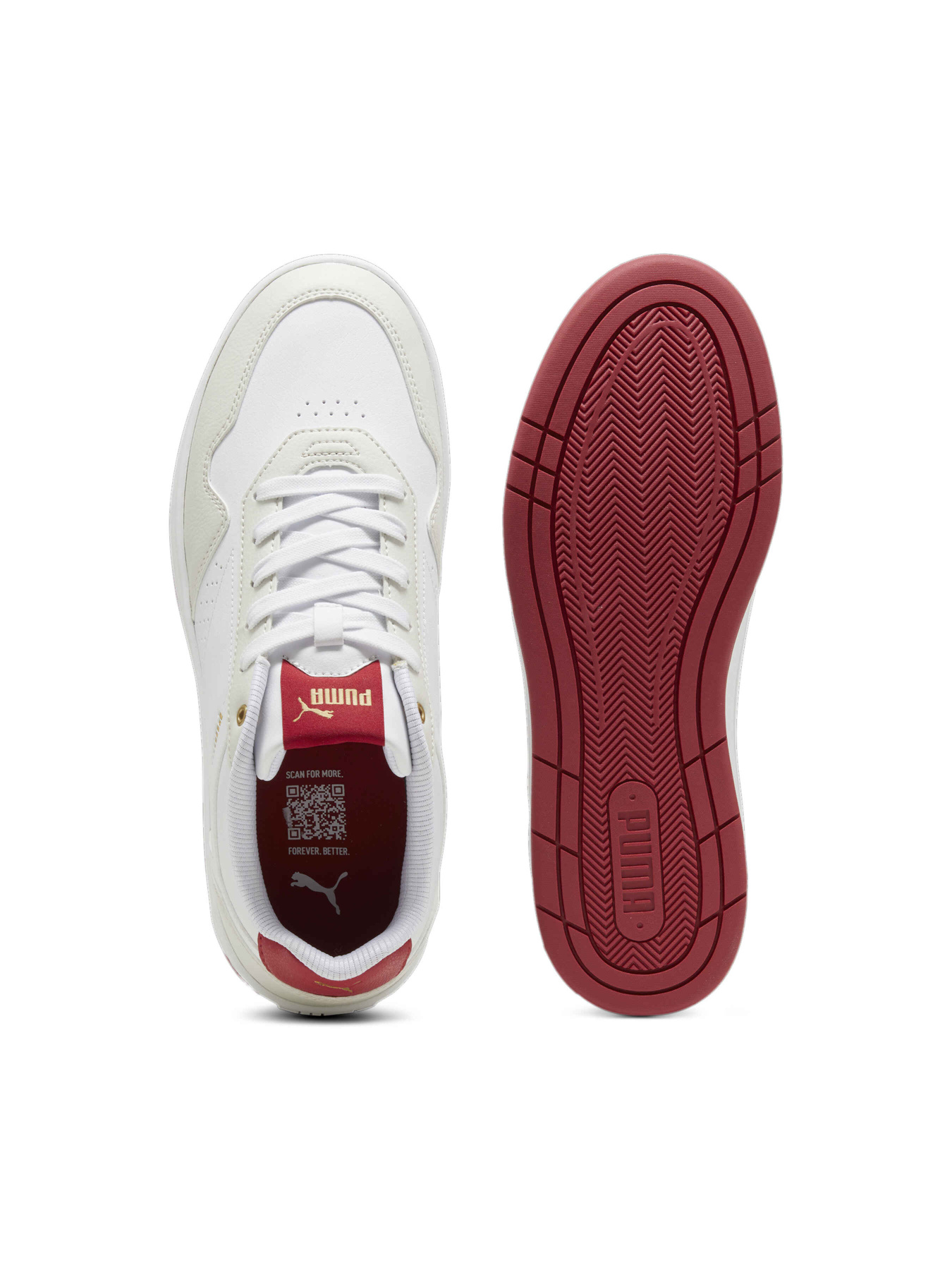 Кеды низкие PUMA Court Classic модель 395018 Кеды низкие PUMA Court Classic модель 395018 Фото