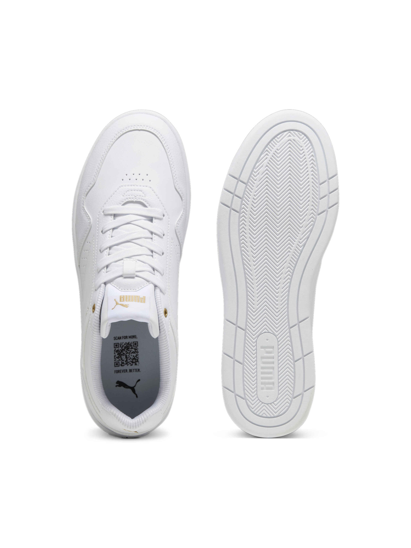 Кеды низкие PUMA Court Classic модель 395018 Фото