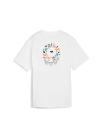 Футболка PUMA Downtown Relaxed Graphic Tee модель 624359 Фото
