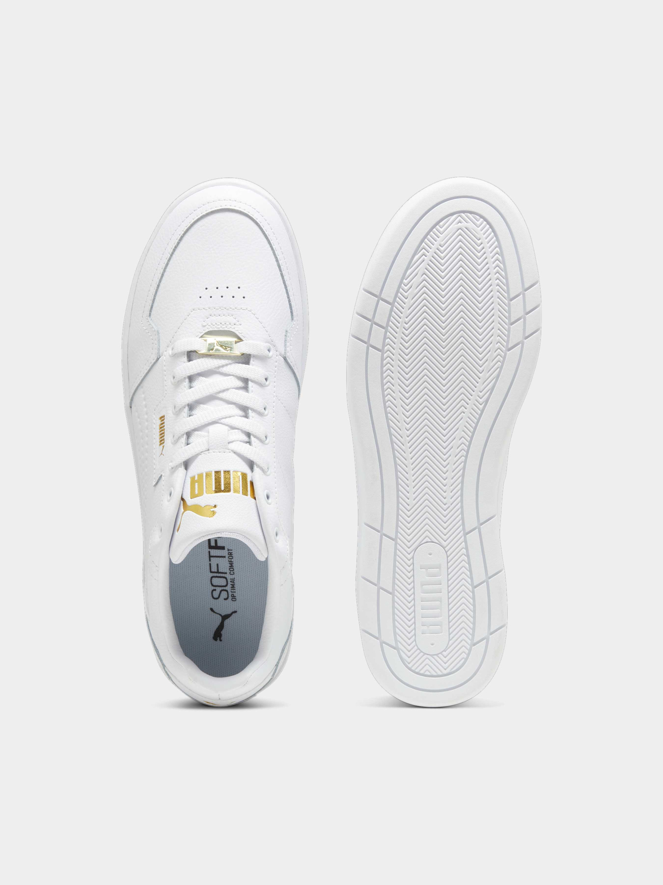 Кеды низкие PUMA Court Classic Lux модель 395019 Фото