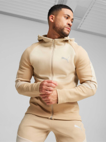 Кофта спортивная PUMA Evostripe Full-zip Hoodie модель 678995 Фото