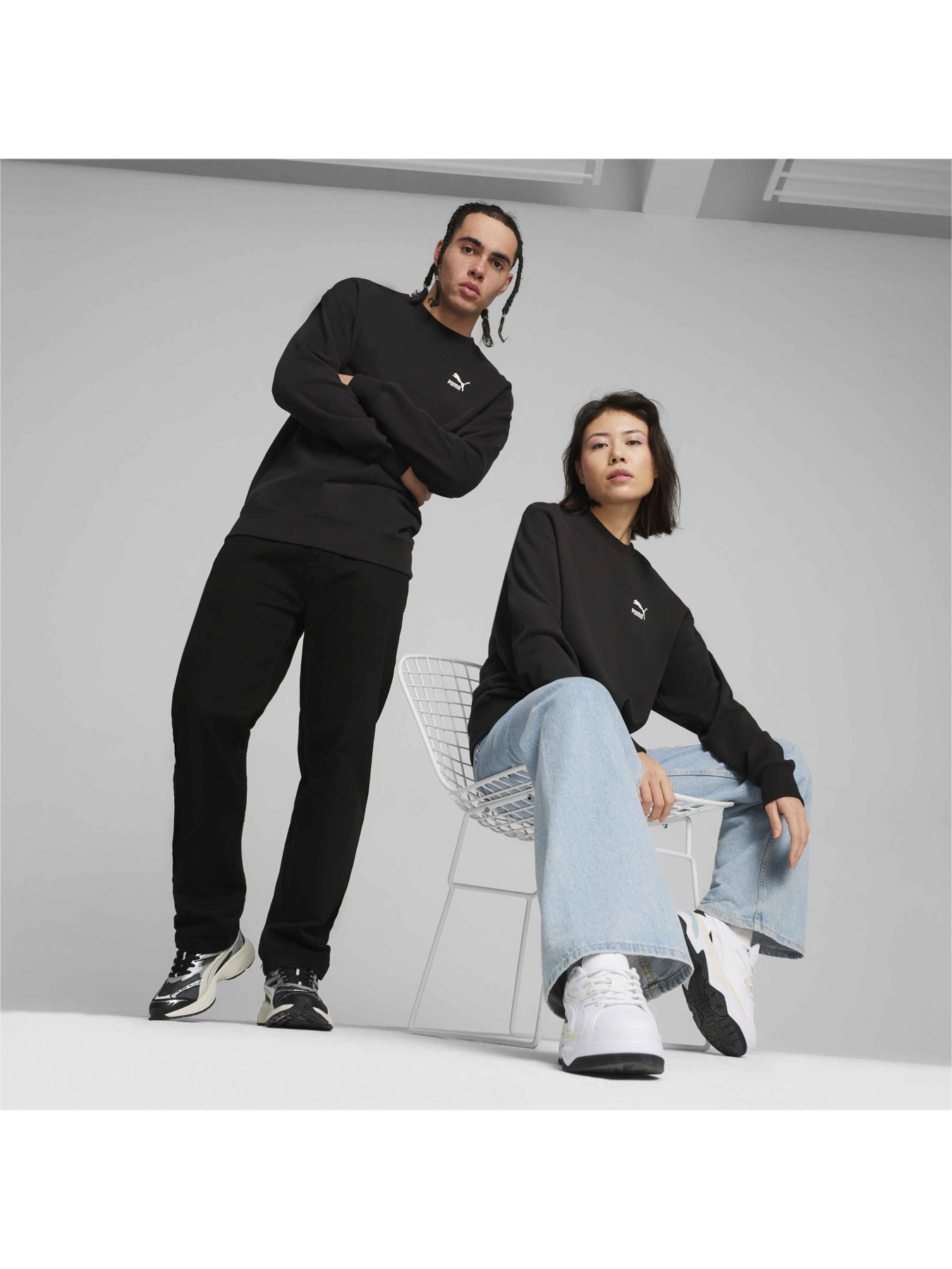 Свитшот PUMA Better Classics Relaxed Crew модель 624244 Фото