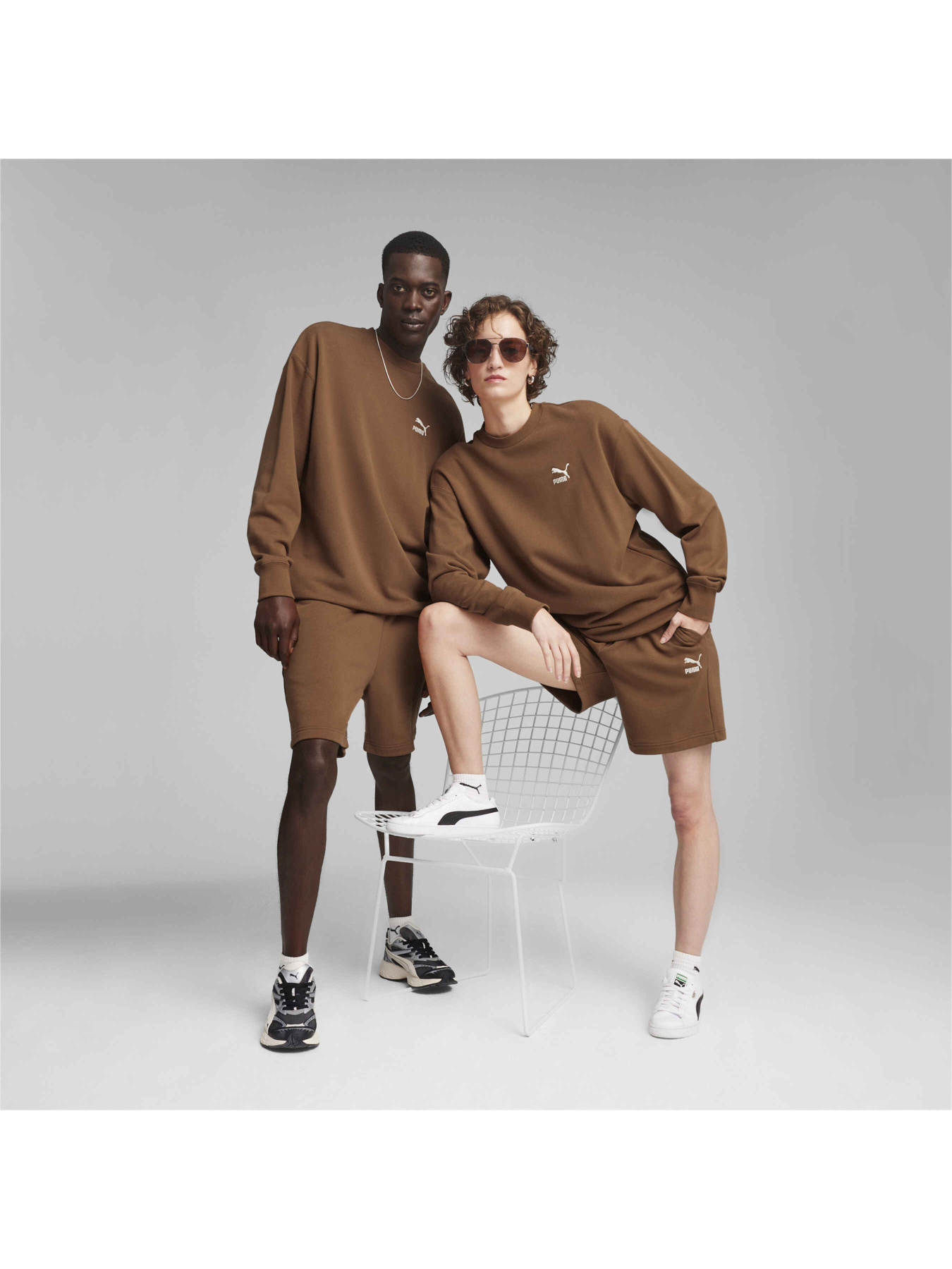 Свитшот PUMA Better Classics Relaxed Crew модель 624244 Фото