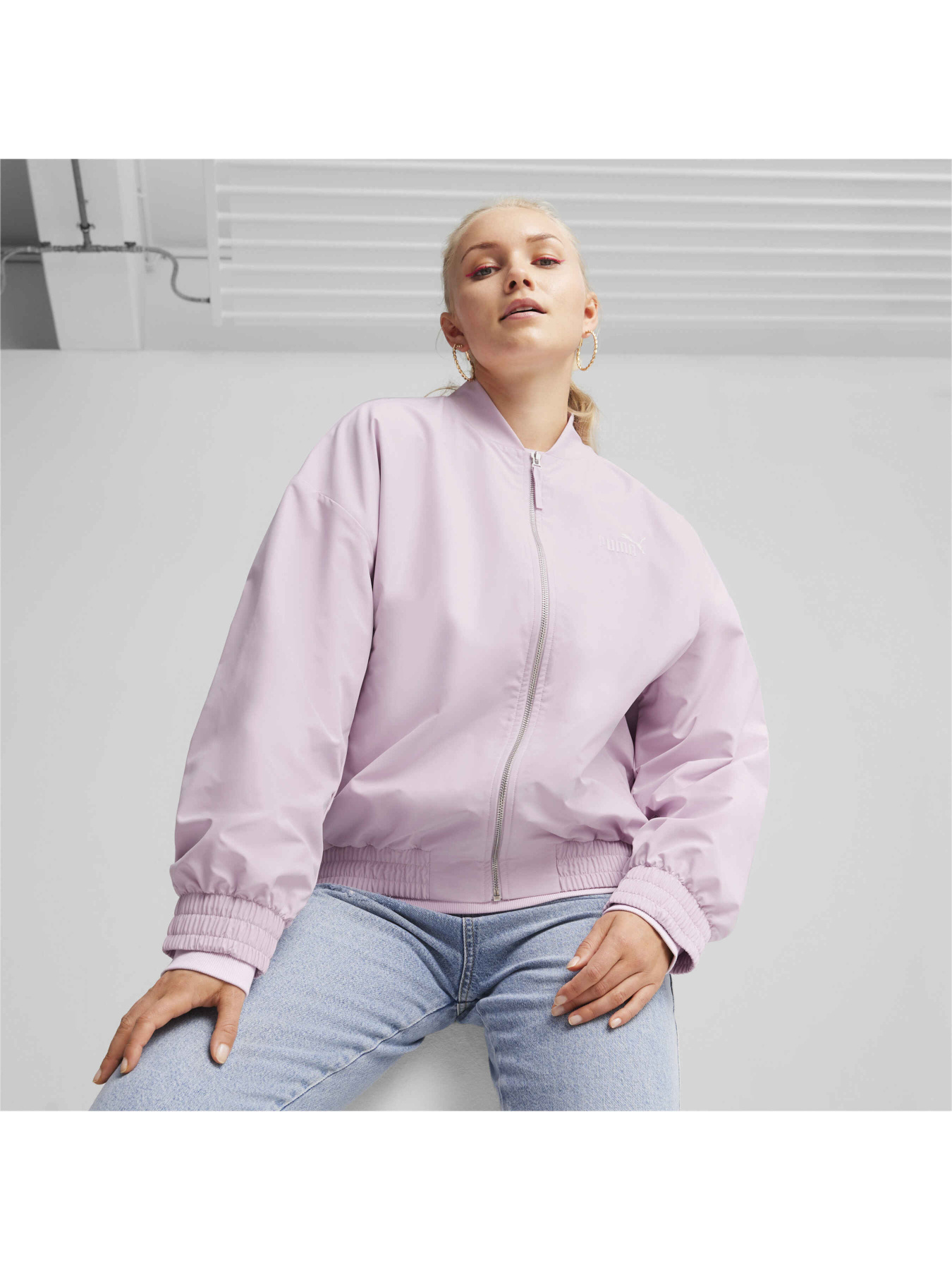 Бомбер PUMA Style Jacket модель 623687 Фото