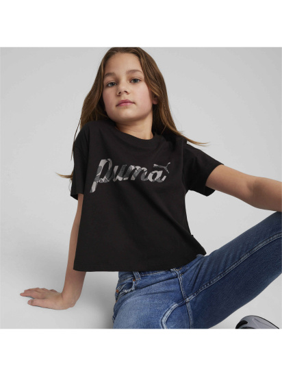 Футболка PUMA Ess+ Blossom Short Tee модель 680439 — фото 3 - INTERTOP