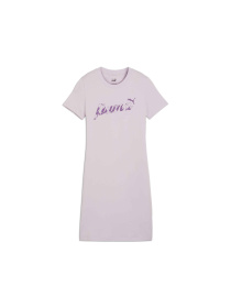 Платье-футболка PUMA Ess+ Blossom Graphic Dress модель 679674 Фото