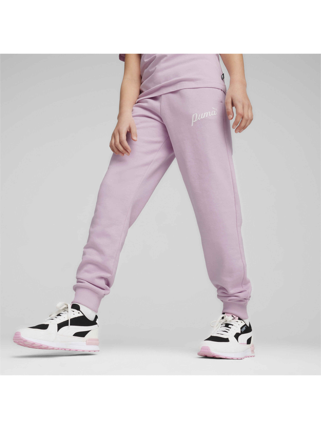 Штаны спортивные PUMA Ess+ Script Pants Tr модель 679407 Фото