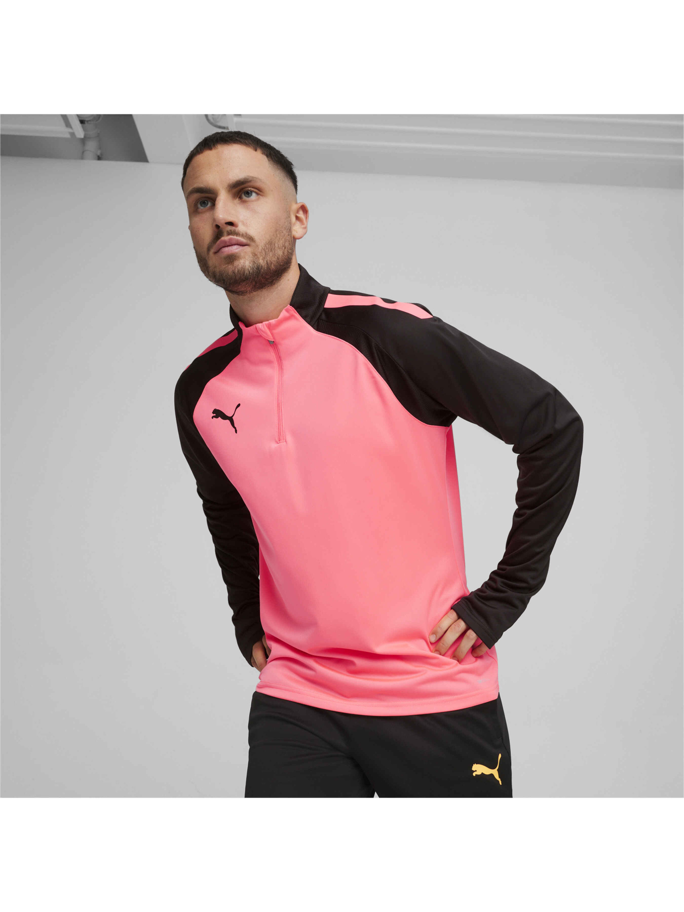 Спортивная кофта PUMA Teamliga 1/4 Zip Top модель 657236 Фото