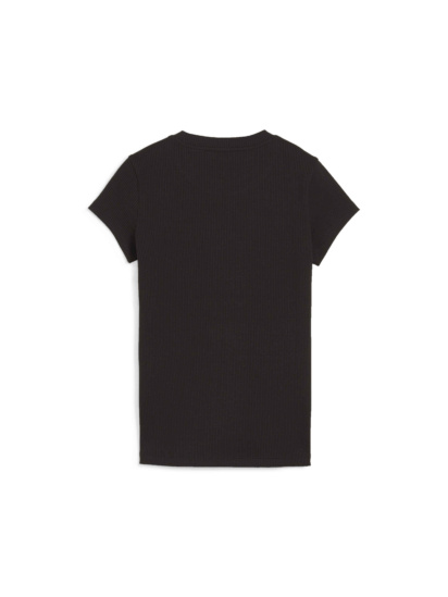 Футболка PUMA Classics Ribbed Slim Tee модель 624264 — фото - INTERTOP