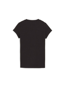 Футболка PUMA Classics Ribbed Slim Tee модель 624264 Фото