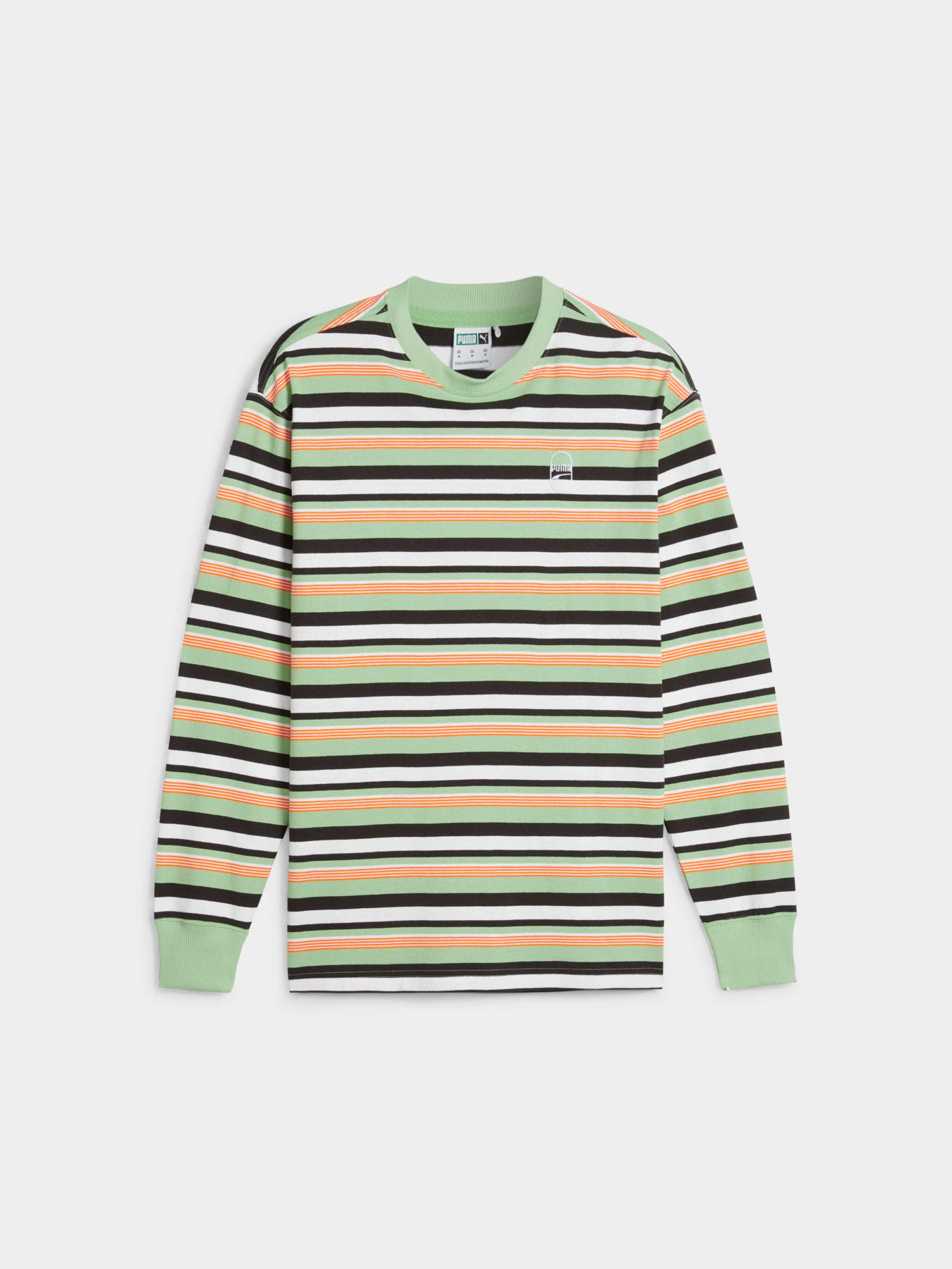 Свитшот PUMA Downtown 180 Striped Tee модель 624377 Фото