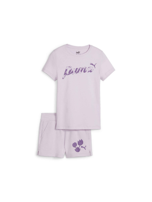 Спортивный костюм PUMA Blossom Tee & Shorts Set модель 680320 Фото