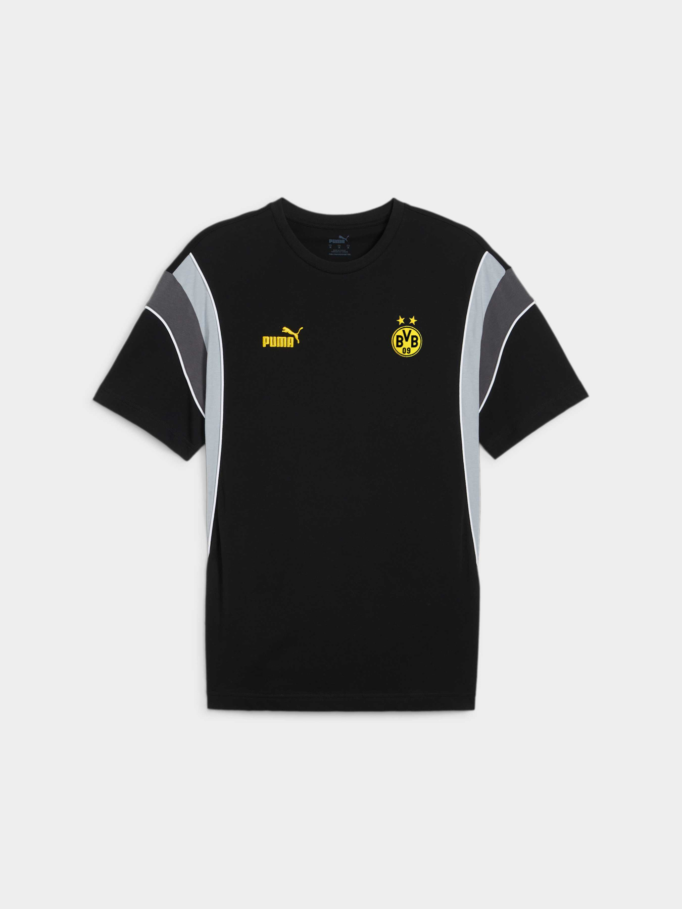 Футболка спортивная PUMA Bvb Ftblarchive Tee модель 774263 Фото