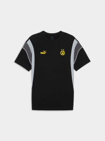 Спортивная футболка PUMA Bvb Ftblarchive Tee модель 774263 Фото