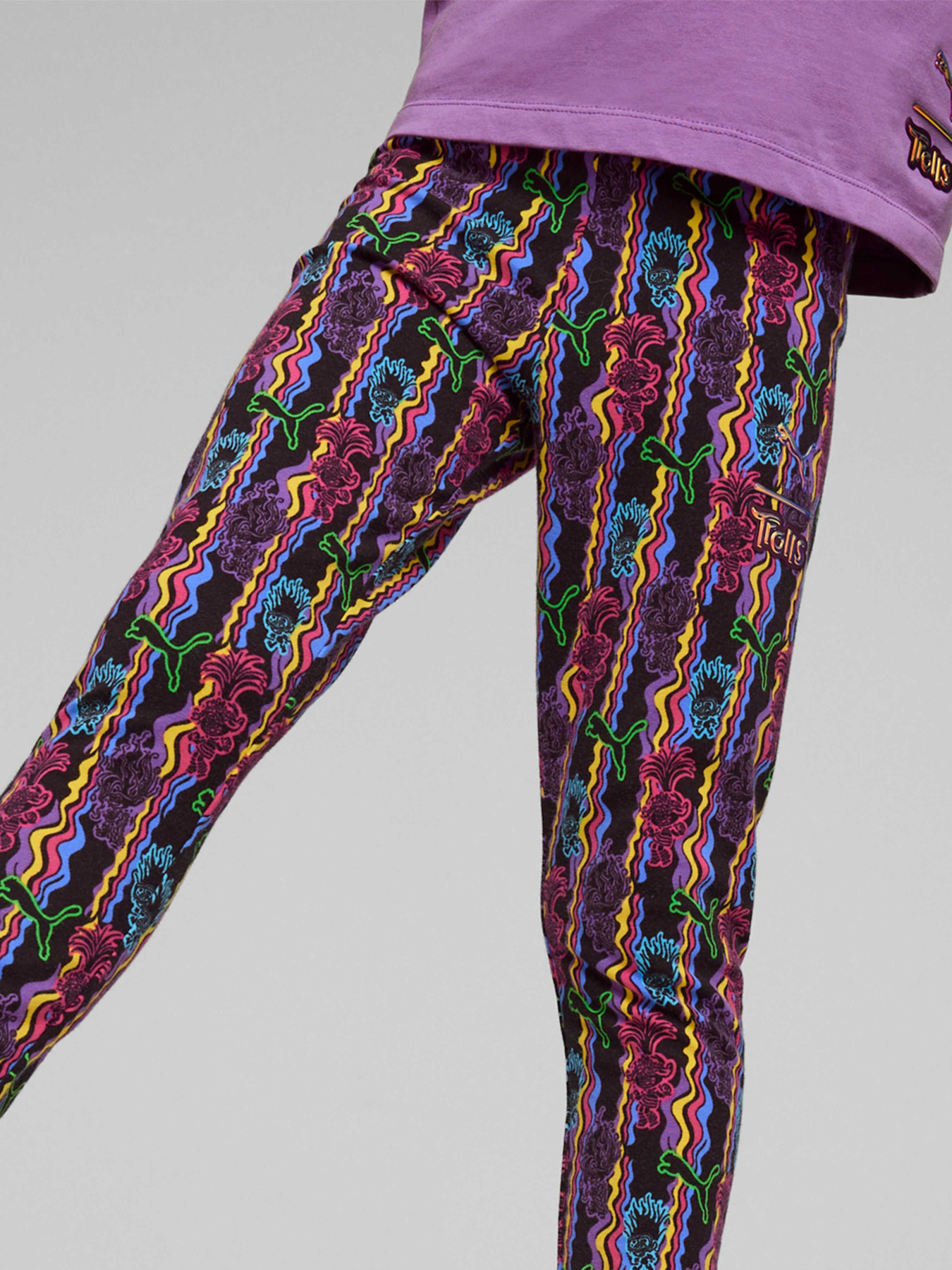 Спортивные леггинсы PUMA x Trolls Leggings модель 624856 Фото