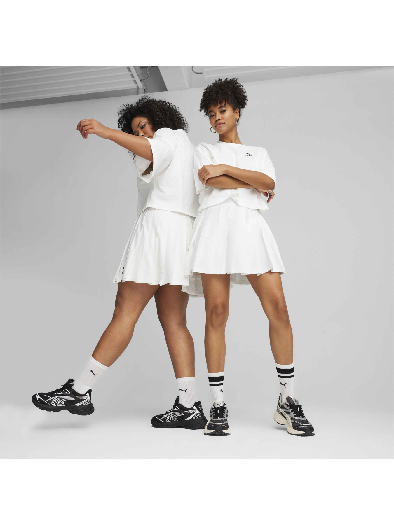 Юбка мини PUMA Classics Pleated Skirt модель 624237 Юбка мини PUMA Classics Pleated Skirt модель 624237 Фото