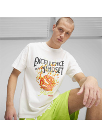 Спортивная футболка PUMA Hoops Excellence Tee модель 624754 Спортивная футболка PUMA Hoops Excellence Tee модель 624754 Фото