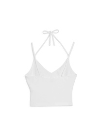 Топ спортивный PUMA Classics Ribbed Crop Top модель 624255 Фото