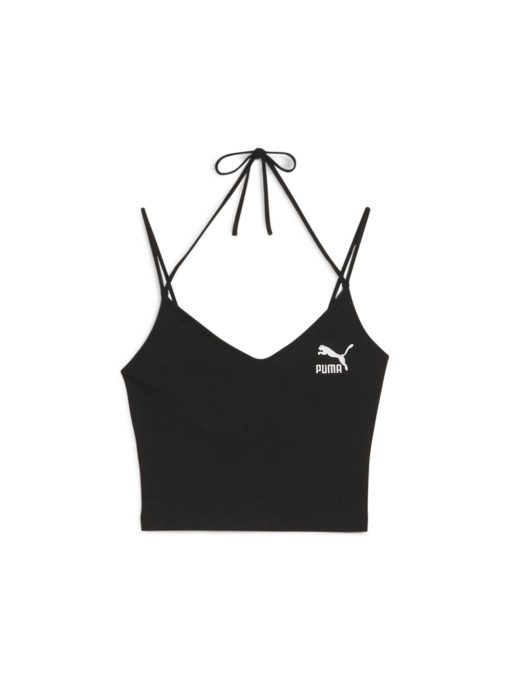 Топ спортивний PUMA Classics Ribbed Crop Top модель 624255 Фото