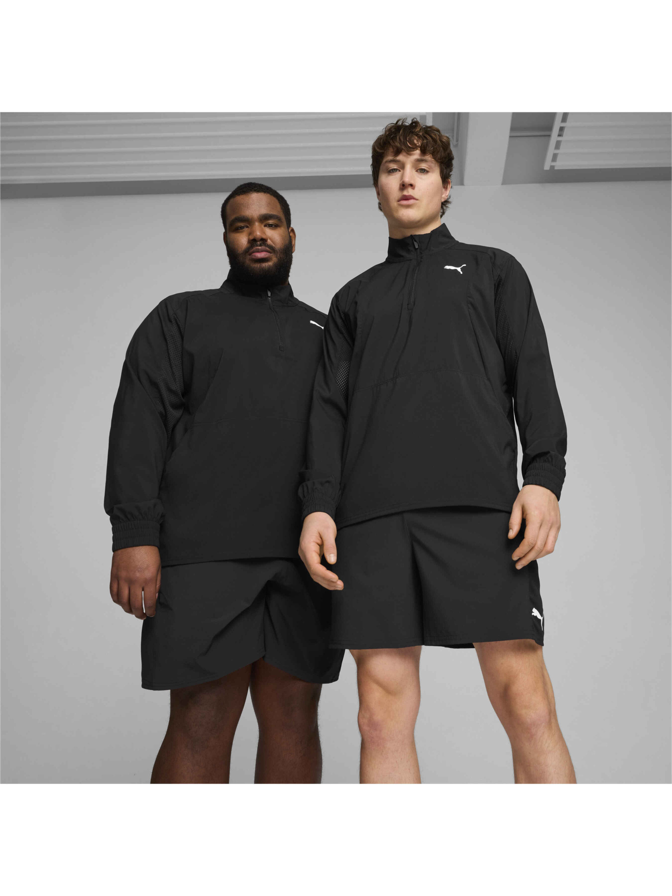 Кофта спортивна PUMA Fit Woven ¼ Zip модель 524923 Фото