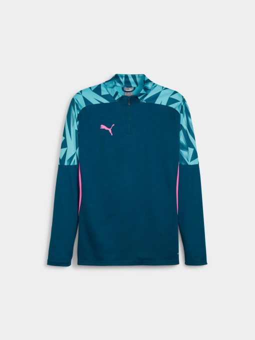 Свитшот PUMA Individualfinal 1/4-zip Top модель 658982 Фото
