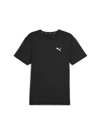 Чёрный - Футболка спортивная PUMA Run Cloudspun Ss Tee