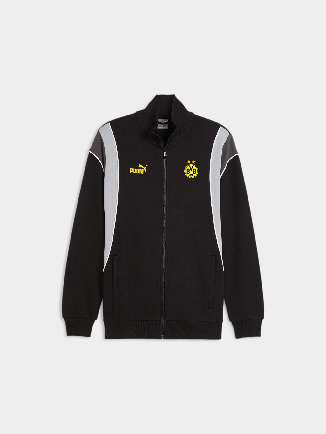 Спортивна кофта PUMA Bvb Ftblarchive Track Jacket модель 774265 Фото