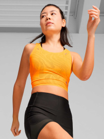 Топ спортивный PUMA Run Ultraspun Crop Top W модель 525060 Фото