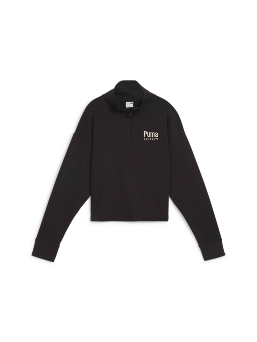 Спортивная кофта PUMA Team Half-zip Crew модель 624324 Фото