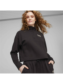 Спортивная кофта PUMA Team Half-zip Crew модель 624324 Фото