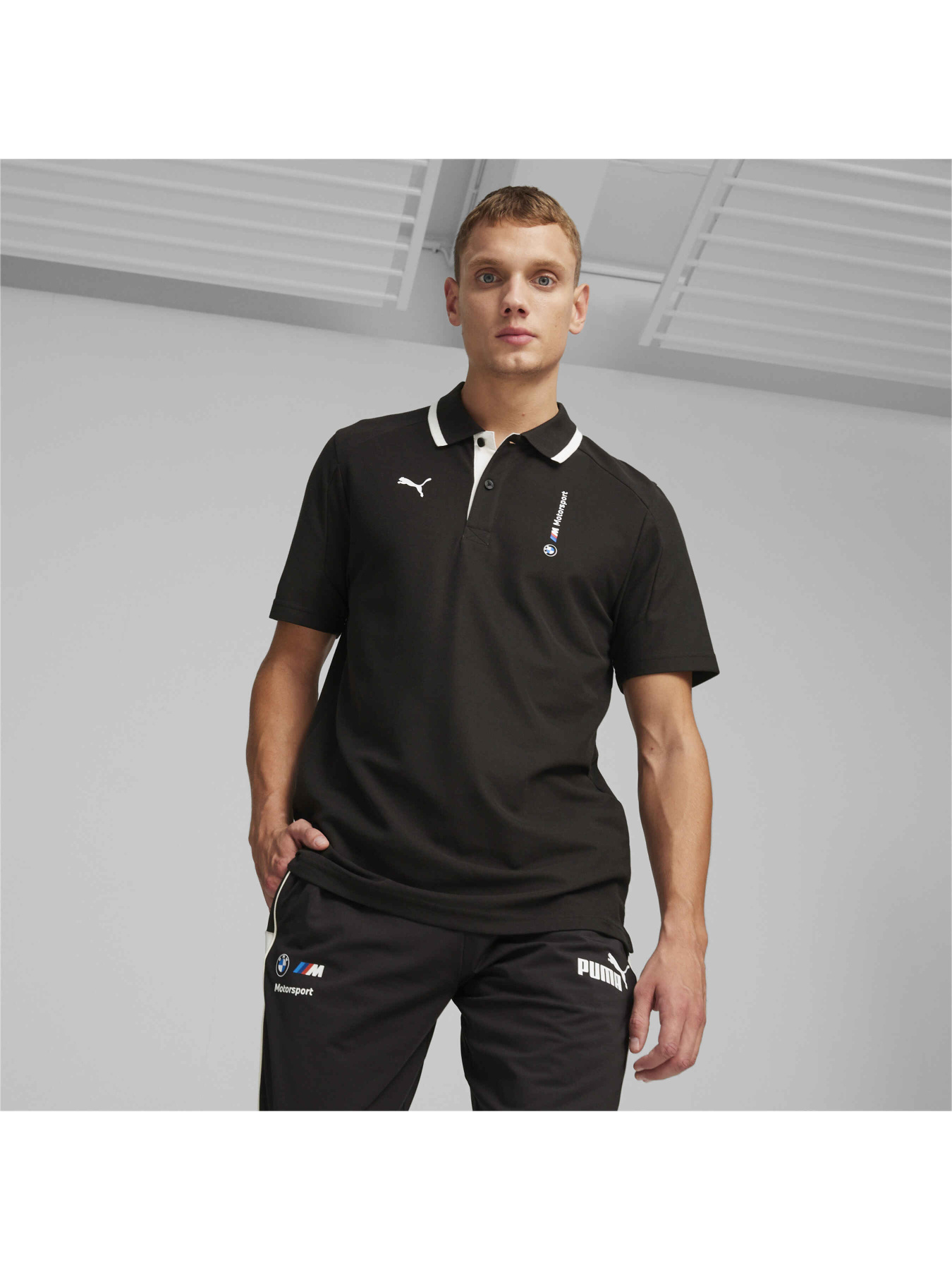 Футболка спортивная PUMA Bmw Mms Polo модель 624154 Фото