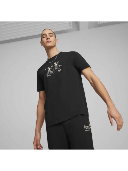 Футболка PUMA Team Graphic Tee модель 624334 — фото 3 - INTERTOP