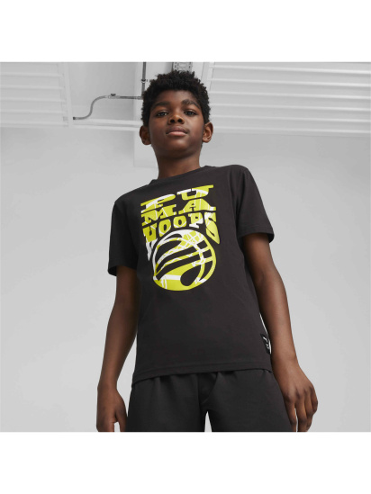 Футболка PUMA Basketball Blueprint Tee модель 679282 — фото 3 - INTERTOP