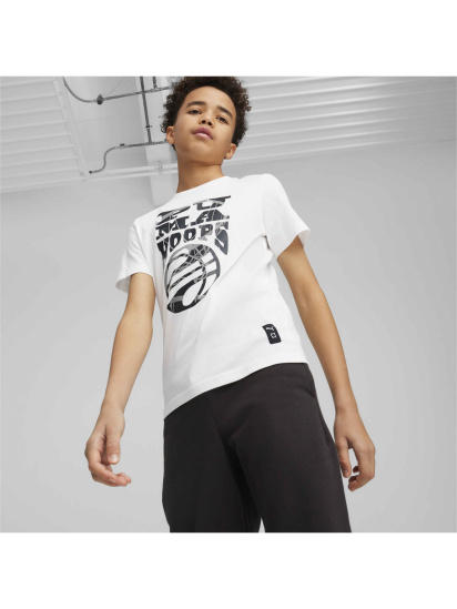 Футболка PUMA Basketball Blueprint Tee модель 679282 — фото 3 - INTERTOP