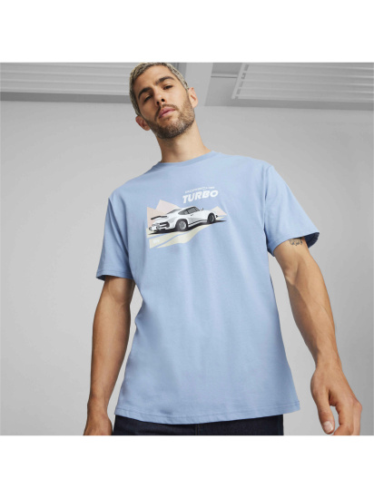 Футболка PUMA Pl 911 Graphic Tee модель 624556 — фото 3 - INTERTOP