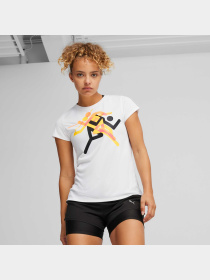 Спортивна футболка PUMA Run Faster Icons Tee модель 524977 Фото